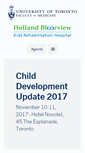 Mobile Screenshot of childdevelopmentupdate.com